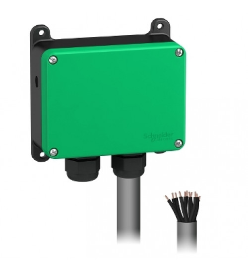 Schneider Electric ZARB10WSP - Harmony eXLhoist, Receiver, Harmony eXLhoist compact, 10 relays outputs, pre-wired 1.5 m cable, 48...240 V AC