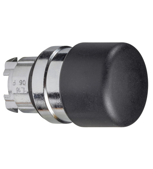 Schneider Electric ZB4BC24 - black Ã30 mushroom pushbutton head Ã22 spring return