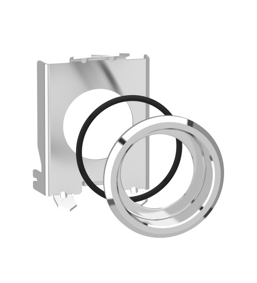 Schneider Electric ZB4BZ021 - Flush mounting kit Ã30 for push button and pilot light Ã22, metal