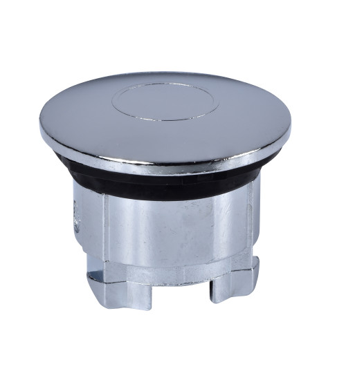 Schneider Electric ZB4SZ3 - round chromium plated blanking plug for Ã22 mm hole