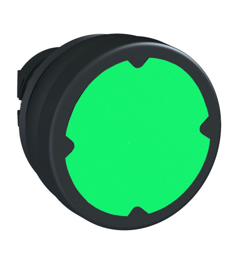 Schneider Electric ZB5AC380 - pushbutton head for harsh environment - green - without marking
