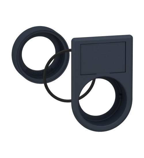 Schneider Electric ZB5AZ026 - Flush mounting kit Ã30 for selector switches and illuminated push buttons Ã22, plastic, 2-line legend