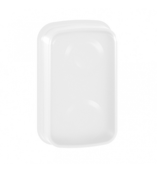 Schneider Electric ZBA708 - Silicone boot for flush double-headed push button Ã22, clear