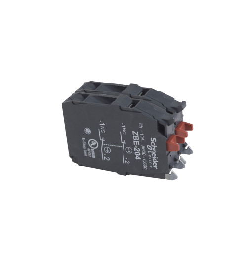 Schneider Electric ZBE204 - double contact block's for head Ã22 2NC screw clamp terminal