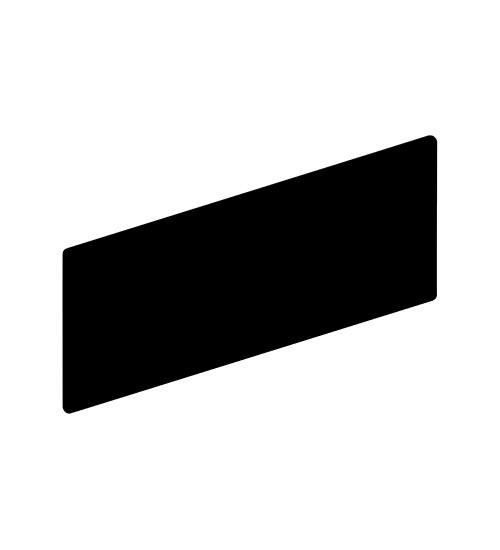 Schneider Electric ZBY0101T - Unmarked legend 28 x 7 mm for legend holder 30 x 40 mm