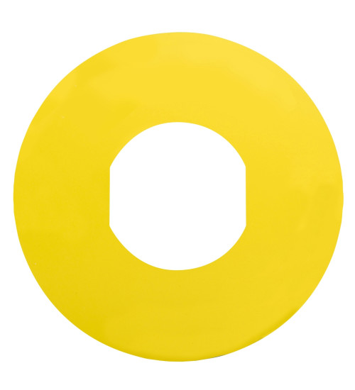 Schneider Electric ZBY9101 - unmarked legend Ã60 for emergency switching off pushbutton