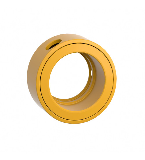 Schneider Electric ZBZ3605 - yellow padlock for Ã22 emergency stop pushbutton