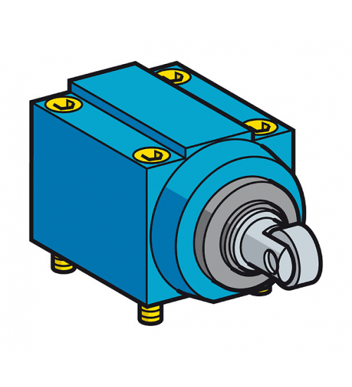 ZC2JE65 - Limit switch head, Limit switches XC Standard, ZC2J, side steel roller plunger vertical - Telemecanique Sensors ZC2JE65 - Limit switch head, Limit switches XC Standard, ZC2J, side steel roller plunger vertical - Telemecanique Sensors