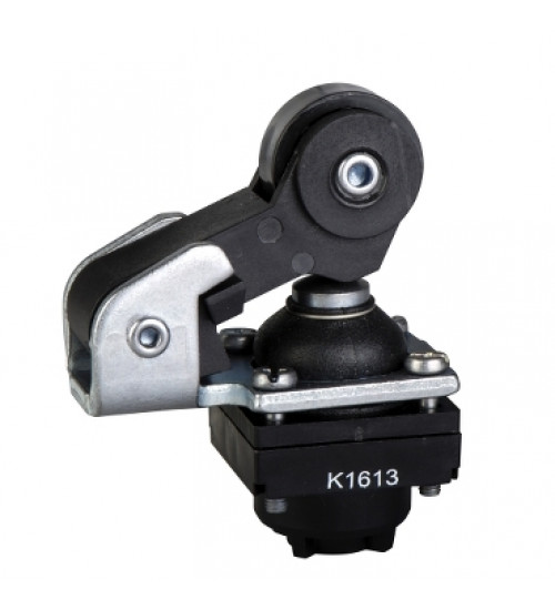 ZCKD219 - Limit switch head, Limit switches XC Standard, ZCKD, thermoplastic roller lever plunger with protective boot - Telemecanique