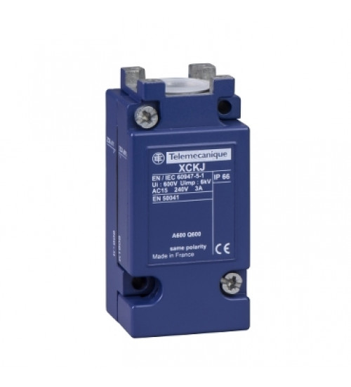 ZCKJ21 - Limit switch body, Limit switches XC Standard, ZCKJ, plug in, w/o display, 2C/O, snap action, Pg13 - Telemecanique