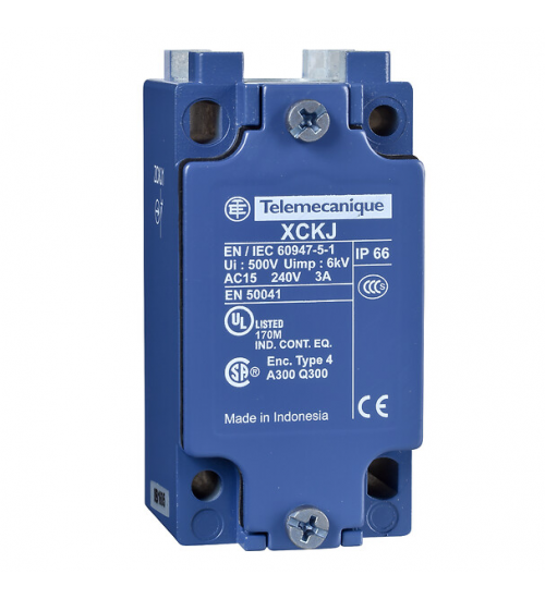 ZCKJD39H29 - Limit switch body, Limit switches XC Standard, ZCKJ, fixed, w/o display, 2NC+1 NO, snap action, M20 - Telemecanique Sensors ZCKJD39H29 - Limit switch body, Limit switches XC Standard, ZCKJ, fixed, w/o display, 2NC+1 NO, snap action, M20 - Telemecanique Sensors