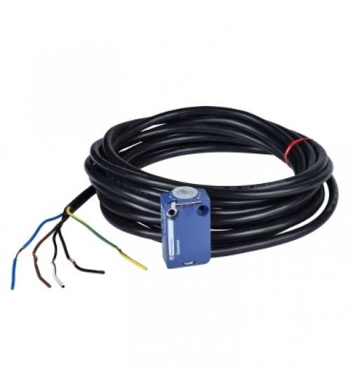 ZCMD21L1 - Limit switch body, Limit switches XC Standard, ZCMD, 1NC+1 NO, silver, snap action, connection, 1 m - Telemecanique