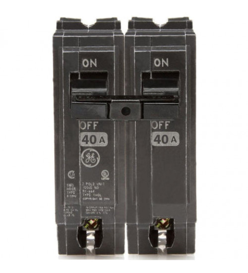 THQL2140 - GE - Plug - In - 40 Amp - 2 Pole - 240 Volt THQL2140 - GE - Plug - In - 40 Amp - 2 Pole - 240 Volt