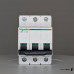 Schneider Electric A9N3P10CGN - Miniature circuit breaker (MCB), Acti9 xC60, 3P, 10A, C curve, 10000A (IS/IEC60898-1)
