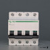 Schneider Electric A9N4P25CGN - Miniature circuit breaker (MCB), Acti9 xC60, 4P, 25A, C curve, 10000A (IS/IEC60898-1)