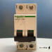 Schneider Electric A9N61533 - miniature circuit breaker - C60H - 2 poles - 25 A - C curve